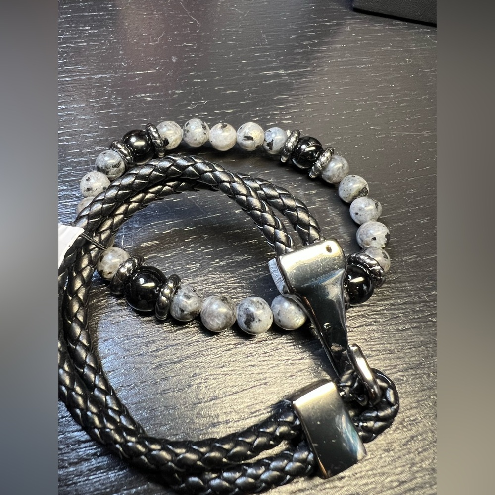 Guess Black and Gray 2 Piece Bracelet Set - Picture 7 of 7